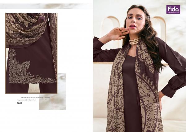 Fida Zahavi Cotton Embroidered Dress Material Collection